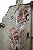  Mural Sagesse (Wisdom) by Belgian mural artist Spear. Rue de Namur 14, Brussels, Belgium, Europe\n\n 