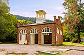  John Brown&#39;s Fort and Arsenal Aquare at Harpers Ferry National Historical Park in Harpers Ferry, Jefferson County, West Virginia, USA 