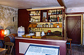  Interior of the White Hall Tavern at Harpers Ferry National Historical Park in Harpers Ferry, Jefferson County, West Virginia, USA 