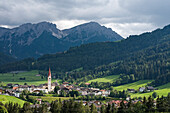 village of Valdaora di Sotto (German:Niederolang)Trentino-Alto Adige, Sudtyrol, South Tyrol, Italy, South-central Europe