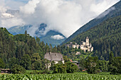 Taufers Castle, Campo Tures (German: Sand in Taufers), Valle Aurina, Trentino-Alto Adige, Sudtyrol, South Tyrol, Italy, South-central Europe