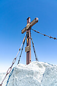 Österreich, Osttirol, Kals, Großglockner, Gipfelkreuz