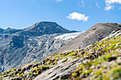 Österreich, Osttirol, Kals, Großglockner, Blick zum Gletscher