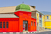 Kolonialgebäude, ehemalige Lesehalle, Lüderitz, Kharas, Namibia, Afrika