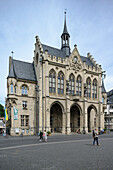 Gothic town hall of Erfurt, state capital, Free State of Thuringia, Germany, Europe