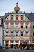 Magnificent building at the fish market, Erfurt, state capital, Free State of Thuringia, Germany, Europe