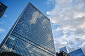 J.P. Morgan Bankgebäude, Canary Wharf, Docklands, Tower Hamlets, Isle of Dogs, London, England, Vereinigtes Königreich, UK, Europa