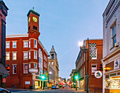  Beverly Street in the Historic District in Staunton, Virginia, USA 