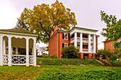 Woodrow Wilson Birthplace, Presidential Library & Museum in Historic District in Staunton, Virginia, USA