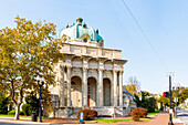 Handley Library in Winchester, Frederick County, Virginia, USA