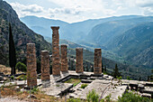 Temple of Apollo, Delphi,. Greece
