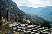 Temple of Apollo, Delphi,. Greece