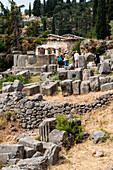 Temple of Apollo, Delphi,. Greece