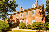  Mansion of the Berkeley Plantation in Charles City County, Virginia, USA 