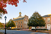 The Old State House im First State Heritage Park in Dover, Kent County, Delaware, USA