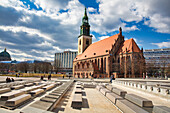 St Marien kirche church, Alexander platz, Berlin, Germany.