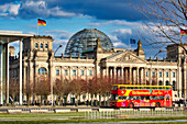 Reichstag building, Berlin, Germany.