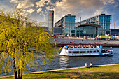 Hauptbahnhof, Berlin Central Station, Spree river, Berlin, Germany