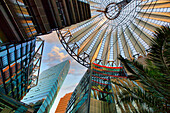 Sony Center, Postdamer Platz, Berlin, Germany.