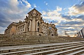 Reichstag building, Berlin, Germany.