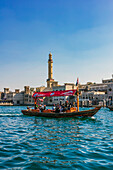  Dubai, Creek with the typical boats 