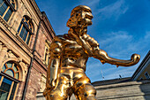  Sculpture Great Great Spirit by Thomas Schuette at the Museum Neues Weimar in Weimar, Thuringia, Germany  