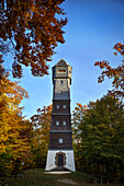 Observation tower &quot;Römersteinturm&quot;, municipality of Römerstein, district of Reutlingen, Swabian Alb, Baden-Württemberg, Germany, Europe 