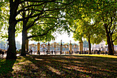 Canada Gate, The Green Park, Buckingham Palace, London, England, UK
