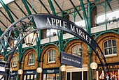Apple market, The Covent Garden Market, London, England, UK