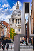  HSBC Gates, St. Pauls Cathedral, London, England, Großbritannien 
