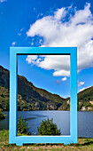 The door to Paradise, Area of ​​interest for the observation of aquatic birds, Rioseco Reservoir, Rioseco, Asturias, Spain\n
