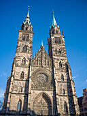  St. Lorenz Church, Nuremberg, Franconia, Bavaria, Southern Germany, Germany, Europe 