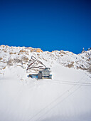  Schneefernerhaus Environmental Research Station, Zugspitze, Garmisch-Partenkirchen, Grainau, Werdenfelser Land, Upper Bavaria, Bavaria, Alps, Germany 