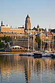 Canada, Quebec City, Bassin Louise, harbor, boats, 