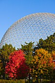 Kanada, Quebec, Montreal, Biosphäre, Geodätische Kuppel