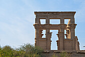 Tempel Trajans Kiosk, römisches Bauwerk in Assuan, Ägypten