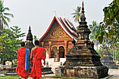 temple Vat Visoun,Luang Prabang, Laos, Asie du Sud-Est //Wat Visoun temple, Luang Prabang, Laos, Southeast Asia