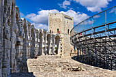 Arènes d'Arles, Roman Amphithéâtre, Arles, Bouches-du-Rhône, Provence-Alpes-Côte d’Azur, France, Europe.