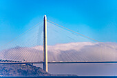  The Yavuz Sultan Selim Bridge over the Bosphorus near Istanbul, Türkiye  