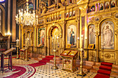  The iconostasis of the Bulgarian Orthodox Church of St. Stephen in Istanbul, Türkiye  
