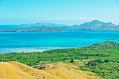  Nacula-Insel und Nanuya Lailai-Insel, Draufsicht, Yasawa-Inseln, Fidschi 