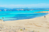 Ses Illetes beach, Formentera, Balearic Islands, Spain