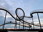 'Tiger & Turtle – Magic Mountain', walk-in sculpture, on the Heinrich-Hildebrand-Höhe slag heap, Duisburg, Ruhr area, North Rhine-Westphalia, Germany, Europe