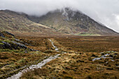  The Western Way in the Inagh Valley, County Galway, Ireland 