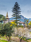 Gärten und Villa Francisco, Bunyola, Mallorca, Balearen, Spanien