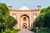 Entrance portal into Humayun's Tomb,Delhi,India,Asia