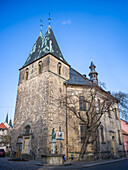  St. Blasii Church, Old Town, World Heritage City of Quedlinburg, Harz Mountains, Saxony-Anhalt, Harz District, Central Germany, Germany, Europe 