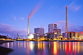 Das Steinkohlekraftwerk, Großkraftwerk Mannheim, Mannheim, Baden-Württemberg, Deutschland