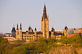  Kanada, Ontario, Ottawa, Skyline, Parlament, West Block, 