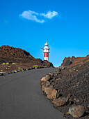 Leuchtturm Faro de Punta Teno, Kap Punta de Teno, Buenavista del Norte, Nordwestküste, Teneriffa, Spanien